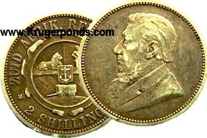 1897 Two Shillings ZAR